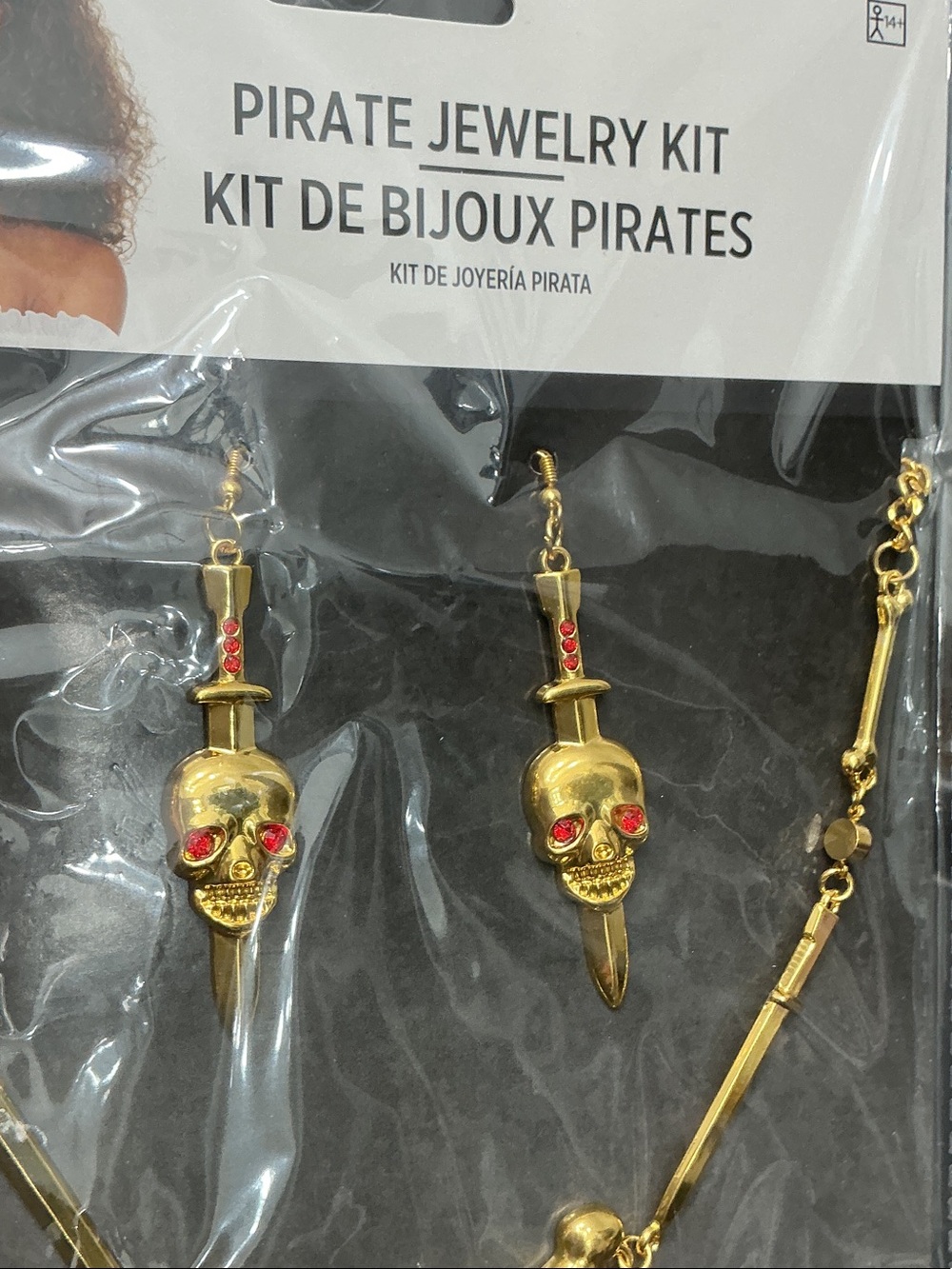 Halloween Pirate Jewelry Kit NIP - Picture 2 of 3